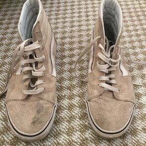 Crème/beige HIGH TOP VANS